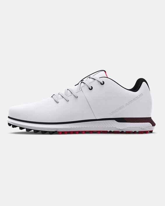 Men's UA HOVR™ Fade 2 Spikeless Wide (E) Golf Shoes, White, pdpMainDesktop image number 1